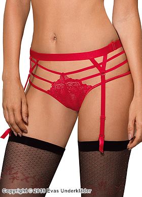 Seductive panties, lace, thin straps